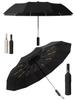 Automatic Opening and Closing Folding Umbrella for Both Sunny and Rainy Typhoon and Strong Wind Large Size for Men and UV Compact Perfect for and As a