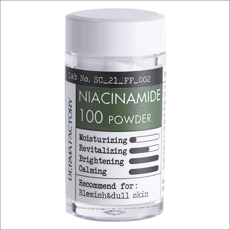 DERMA FACTORY Ниацинамид 100% Порошок, 7 г