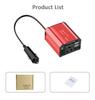Best-selling Mini Inverter Modified Sine Wave Single Output US Standard DC 12V to 110V 150W Rated/300W Peak Power 60Hz