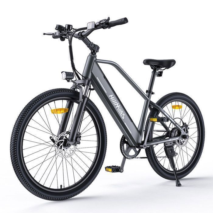 Electric Bike - HILLMILES - MileTrail 1 - 26" - Removable Battery 36V 13Ah - Range 100km