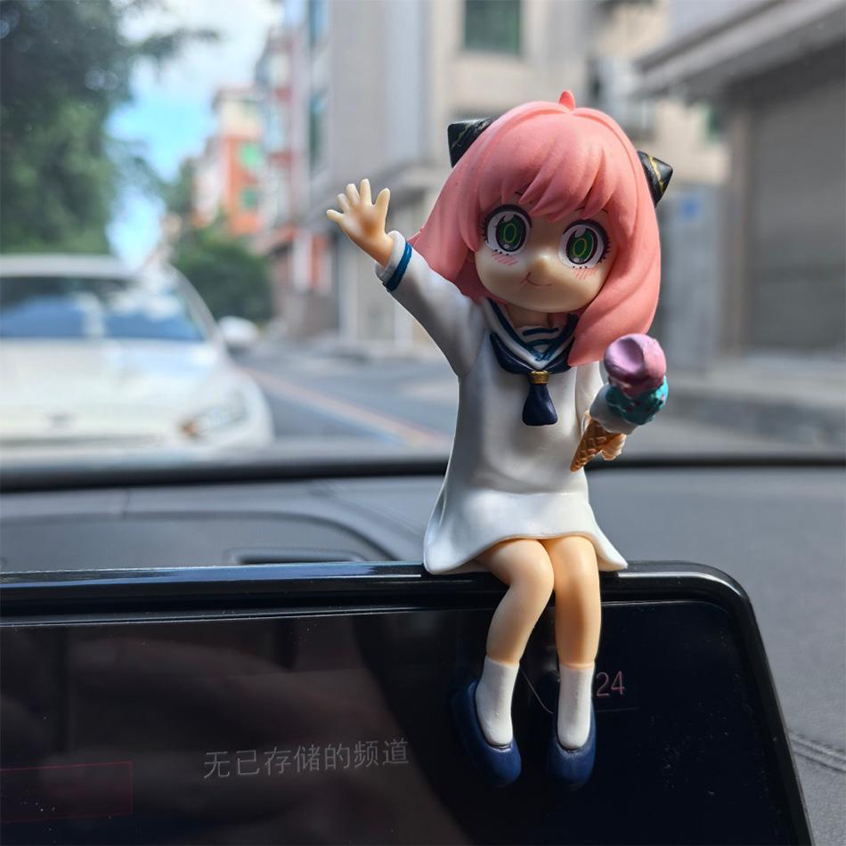 Аниме Семья шпиона Фигурка Аня Форджер Фигурки Милая ПВХ Статуэтка Коллекционная Модель Украшение стола Игрушка Подарки