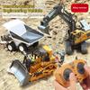 Alloy Remote-Controlled Children'S Toy Car Wireless Electric Simulation Excavator Excavator Boy Remote-Controlled Engineering Ve
