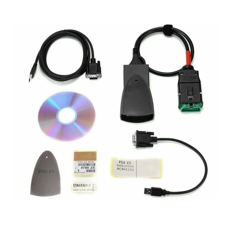 Полный чип Lexia 3 PP2000 921815C Diagbox V7.83 Lexia3 OBD2 Сканер Автомобильный диагностический инструмент Для PSA Для Citroen/Peugeo-t LEXIA3 VCI