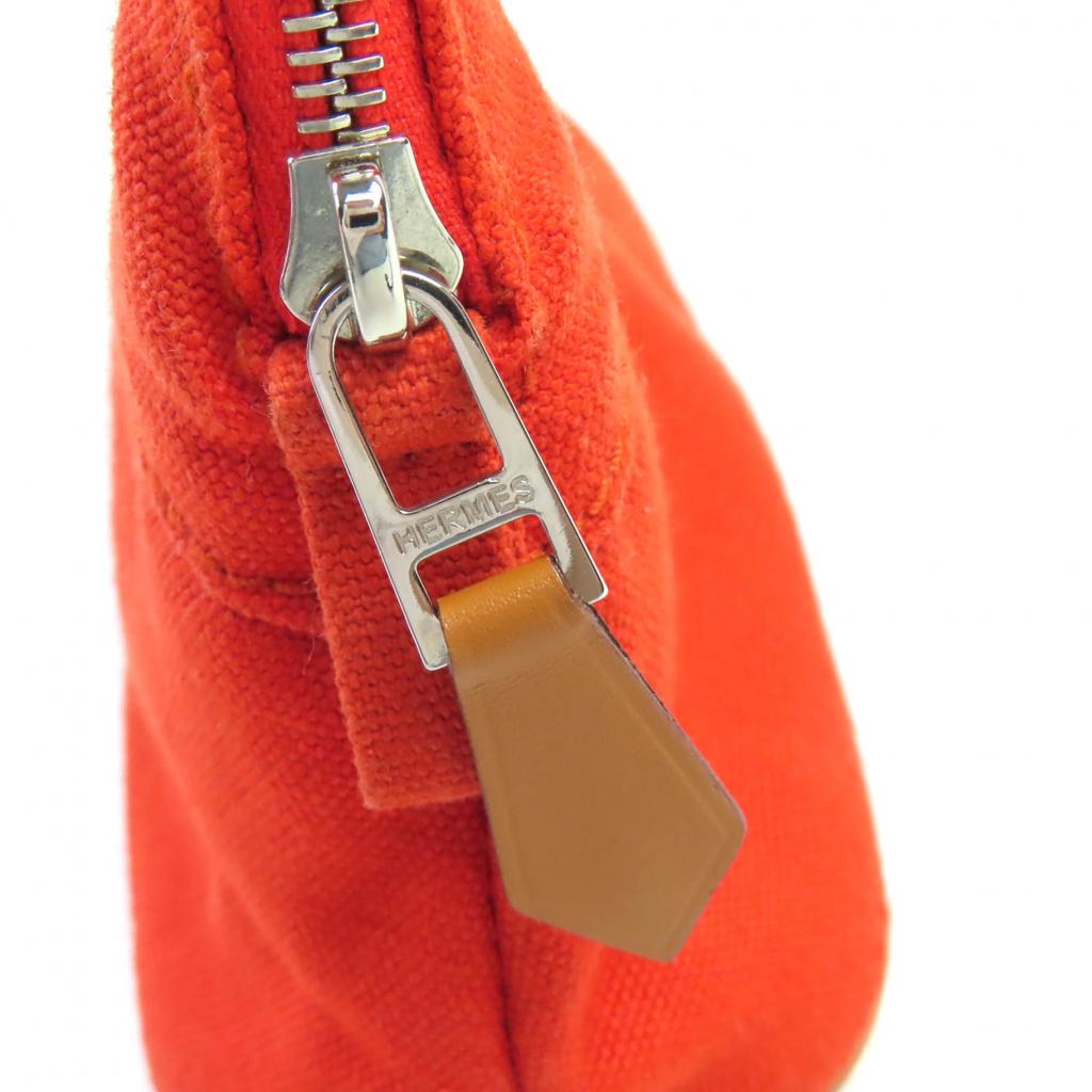 Отличный чехол HERMES Bored porch PM Оранжевый хлопок Женский Б/У