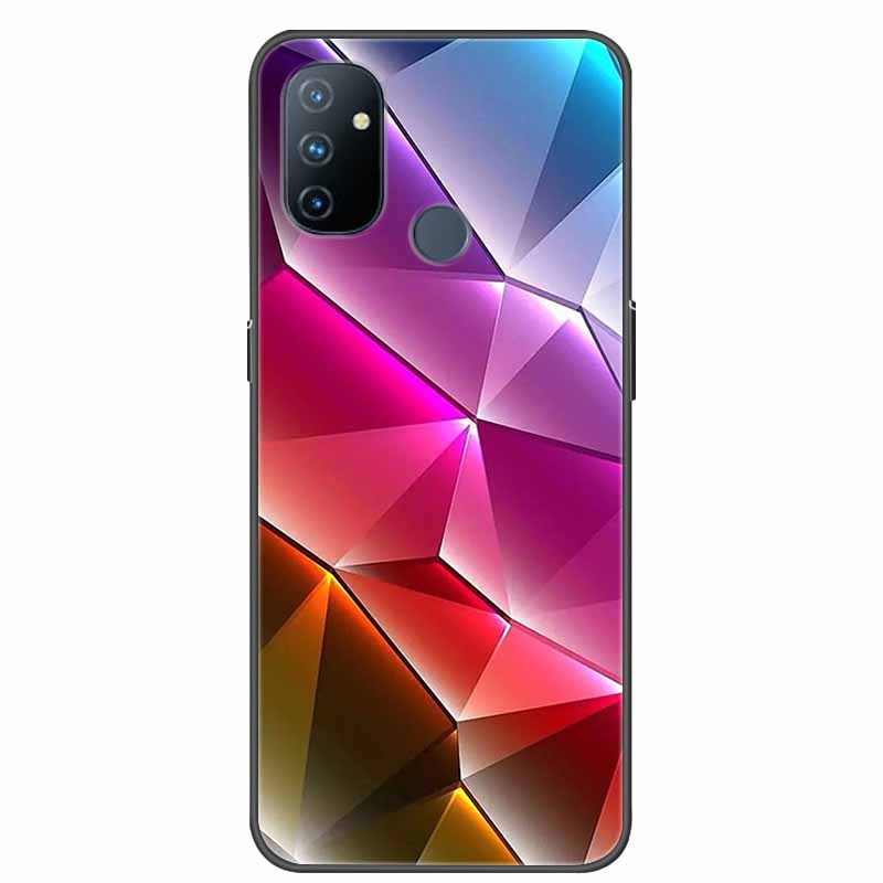 Для чехла OnePlus Nord N100 Роскошный силиконовый ТПУ Мягкий задний чехол для телефона для OnePlus Nord N100 BE2013 Защитный Прекрасный Coque