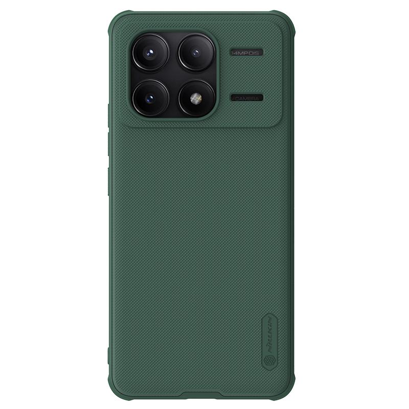 Для Xiaomi Poco F6 Pro 5G Магнитный чехол Nillkin Super Frosted Pro Матовый чехол на всю заднюю панель 360° Защита для Poco F6 Pro
