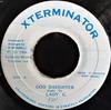 7-дюймовая пластинка LADY G - God Daughter NONE Xterminator 1994 Ямайка Регги, Ска и Даб Б/У