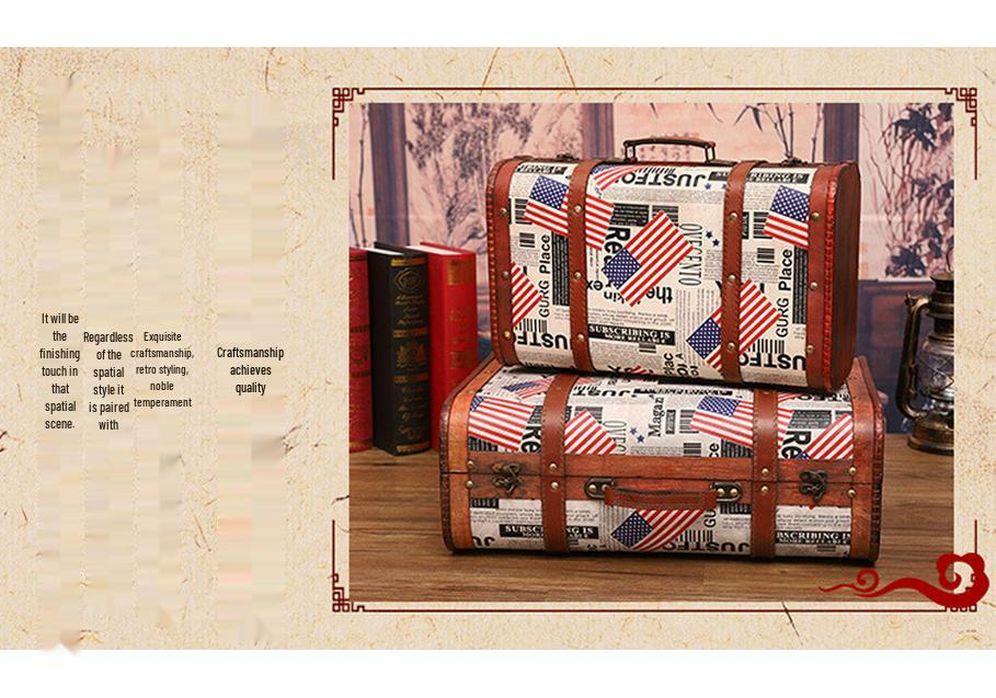 Винтажная кожаная сумка-хранилище в стиле карты: Ностальгическое коллекционное украшение и реквизит для съемок в баре.