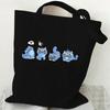 K-pop Охотники на демонов Мультяшная Периферия Холщовая Сумка Большая Вместимость Повседневная Сумка через Плечо