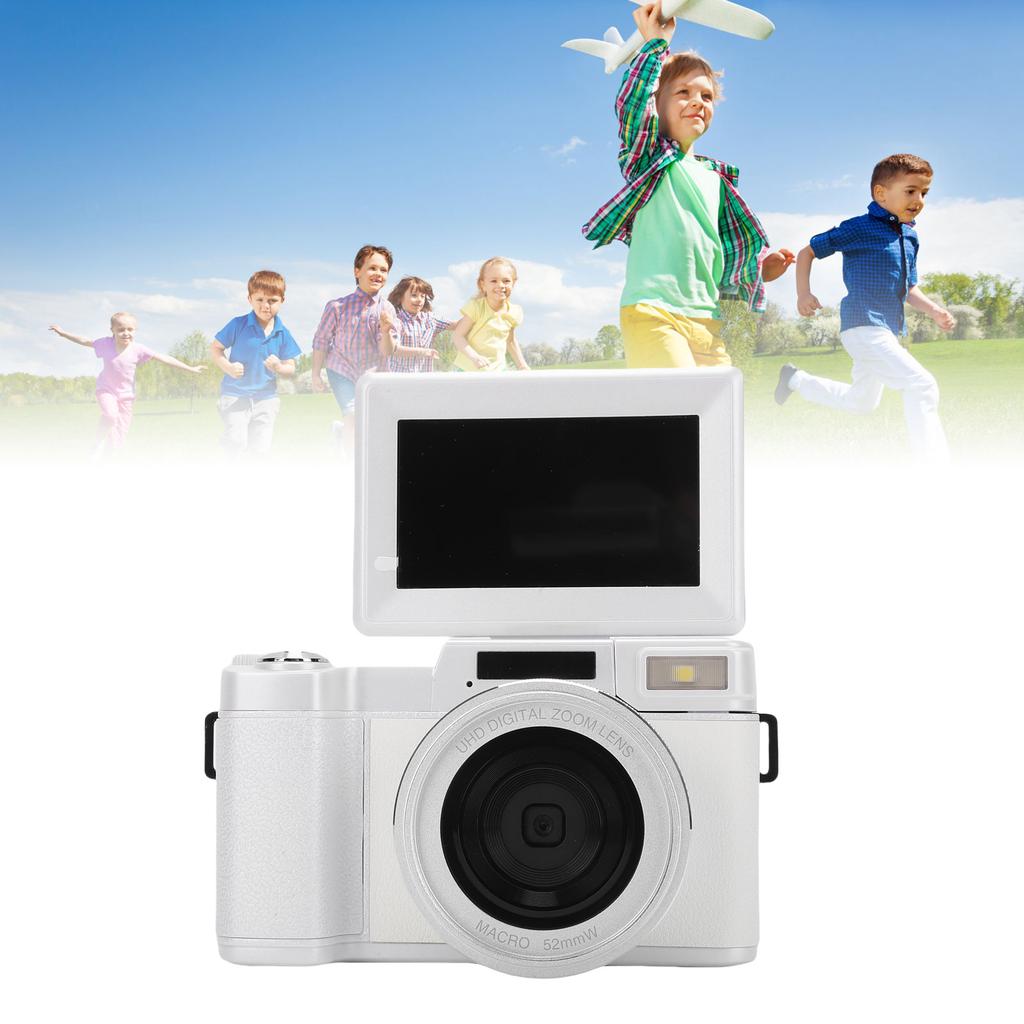 5K Digital Camera 64MP 18X Zooming 3 Inch Screen WiFi Buty Camera with LED Fill Light for Selfies Travel
