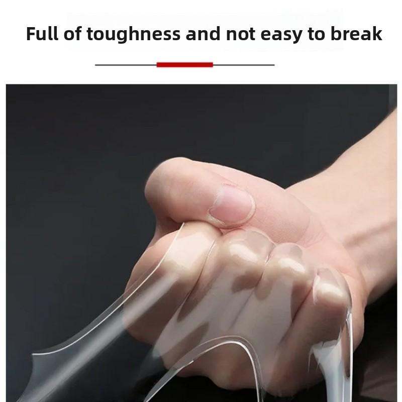 1/3/5M Double Sided Adhesive Tape Strong Transparent Nano Double Sided Sticky Tape Waterproof Reusable Wall Sticker Super Strong