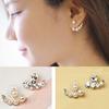 Durable Ear Ring Jewelry Nice-looking 2 Colors Irregular