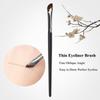 Thin Eyeliner Brush Winged Liner Sickke Brush Edge Makeup Liquid Eyeliner Beauty Tool Fine Oblique Angle Flat Head Eyebrow