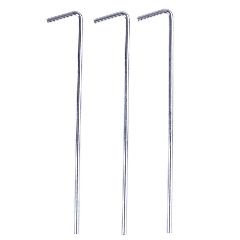 5 шт. колышки для палаток из сплава, сверхпрочная головка гвоздя, твердая сталь, металл
