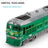 Model Train Inertia Car Toy, Kids Toys Rail Diecast Vehicle Toy Models, Educational Simulation Scale Traffic Cars, Children Gift