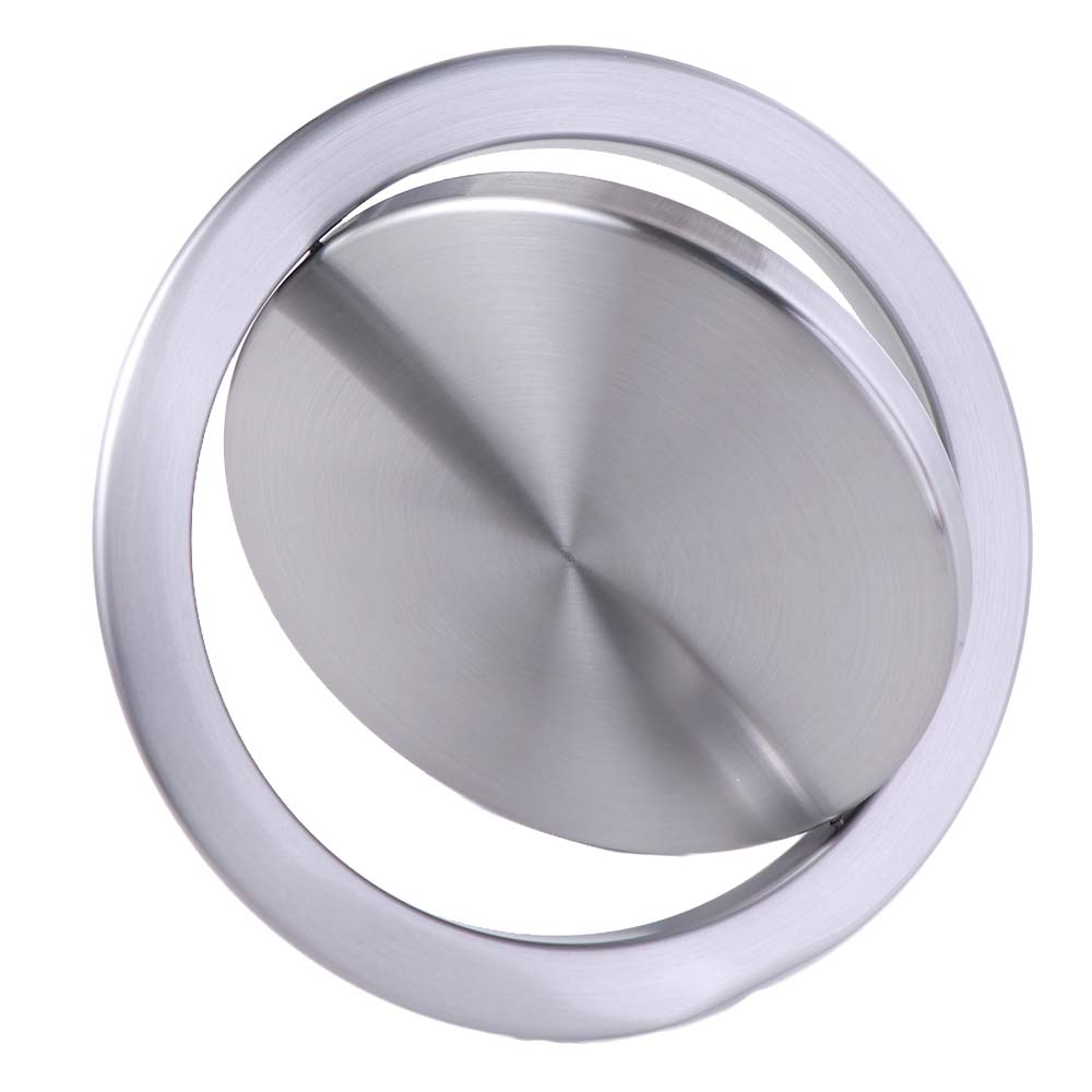Built-in Countertop Trash Bin Waste Lid Recessed Trash Can Lid Flap Lid Cover Garbage Can