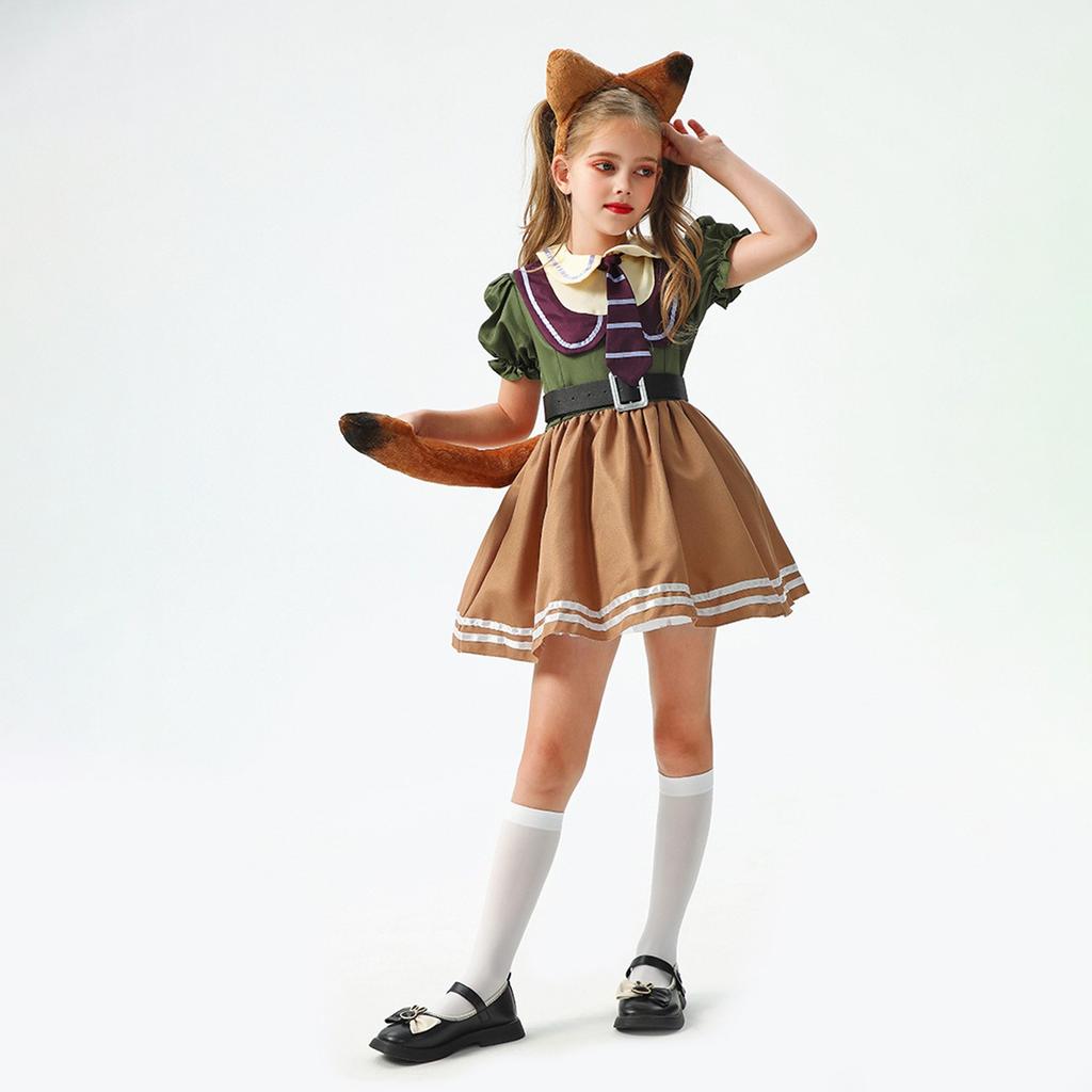 Детский костюм Костюм невесты-зомби для косплея Костюм для выступления Маскарадный костюм