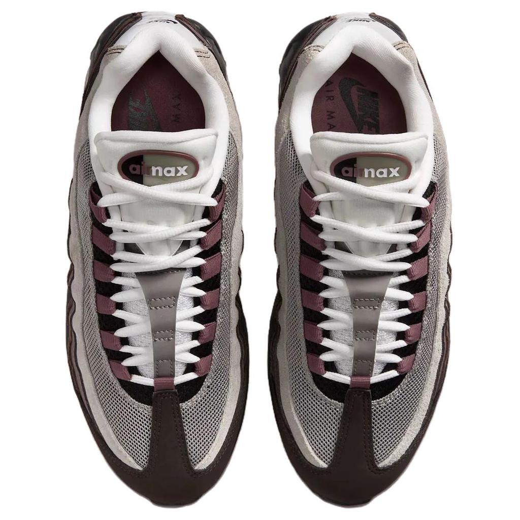Nike Кроссовки Air Max 95 OG Velvet Brown Женские Жемчужно-Серый Барочно-Коричневый Древесно-Коричневый IB6396-200