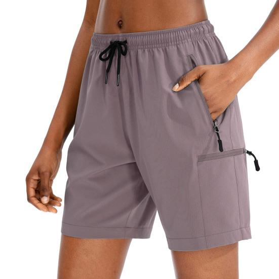 Женские летние шорты для йоги, повседневные, быстросохнущие, дышащие, спортивные, спортивные, с эластичной талией, на шнурке, для бега, фитнеса