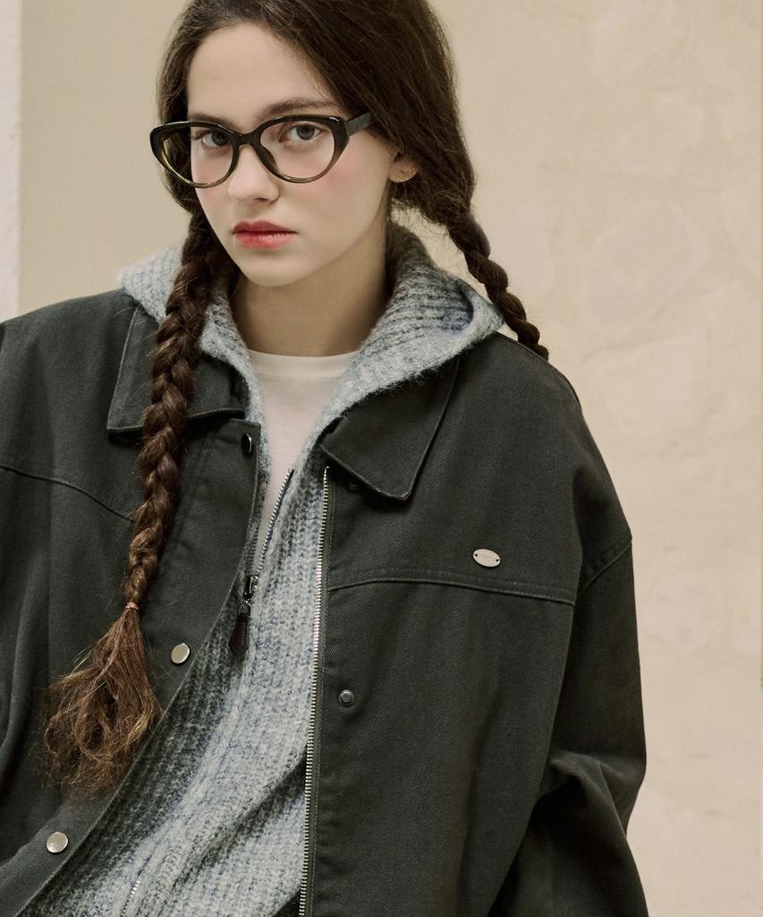 LUSIDA Noah Oversized Cotton Work Jacket_2 Colors