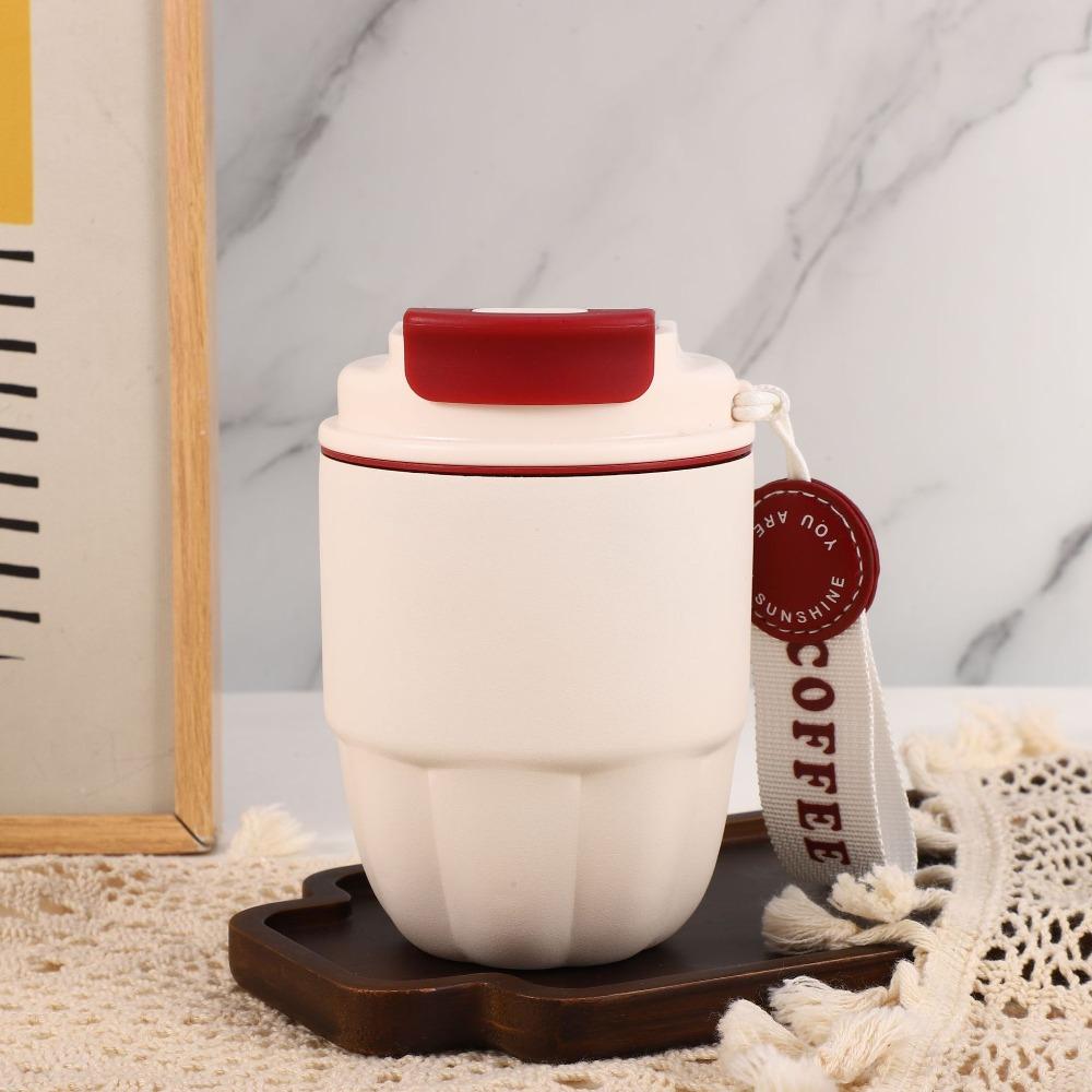 Small Capacity Dual Drink Cup Mini Vacuum Flasks Thermo Bottle Stainless Steel Coffee Mug Outdoor