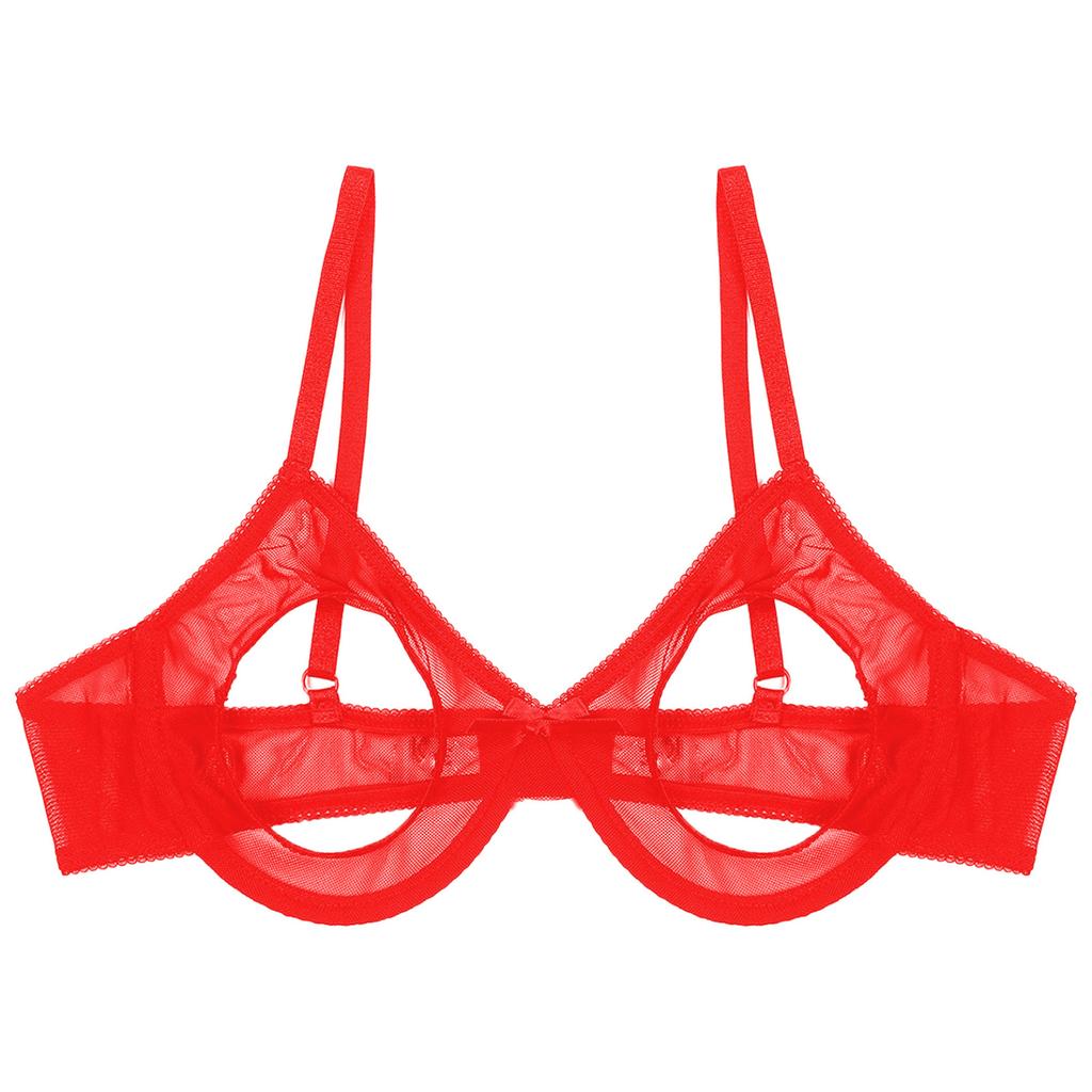 Бюстгальтер на косточках с открытыми чашками, топы, сетчатый бюстгальтер, нижнее белье, корсет, бюстье, женское нижнее белье для свадебной ночи