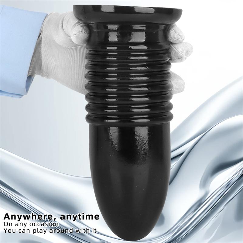 Women's Backyard Anal Plugs Big Bottle Extra Large Thick Chrysanthemum Developer Expander Erotic Appliances