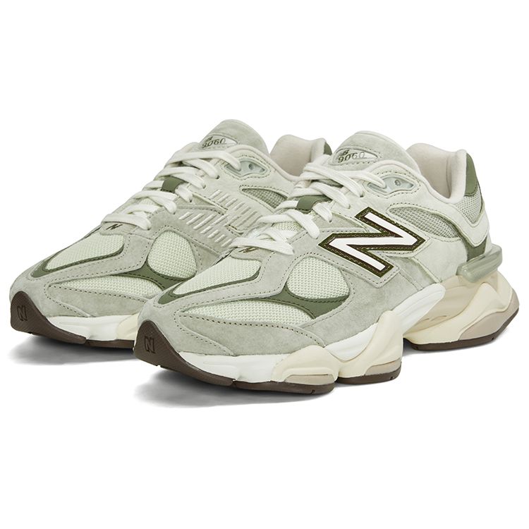 New Balance 9060 Olivine Кроссовки унисекс Зелено-зеленый лишайник Темно-оливиновый U9060EEC