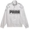 Puma X ROSÉ Стеганая куртка в стиле Motorsport Светло-серая 631974-61
