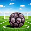 1pc Rose Artwork Size 5 Soccer Ball Professional Match Training Football Indoor &Outdoor Sports Ball Lightweight Durable m6545