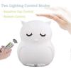 Colorful Kids Night Light, Touch Light LED Night Lamp, 9 Colors USB Rechargeable Lamp, Silicone Lamp, Bedside Lamp, Light Atmosphere, Indoor Lighting,