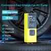 New 150W Wireless Tire Air Pump 160PSI LED Portable Car Air Compressor 70L/min Motorcycle Truck Digital Powerful Air Pump 7500mAh Emergency Power