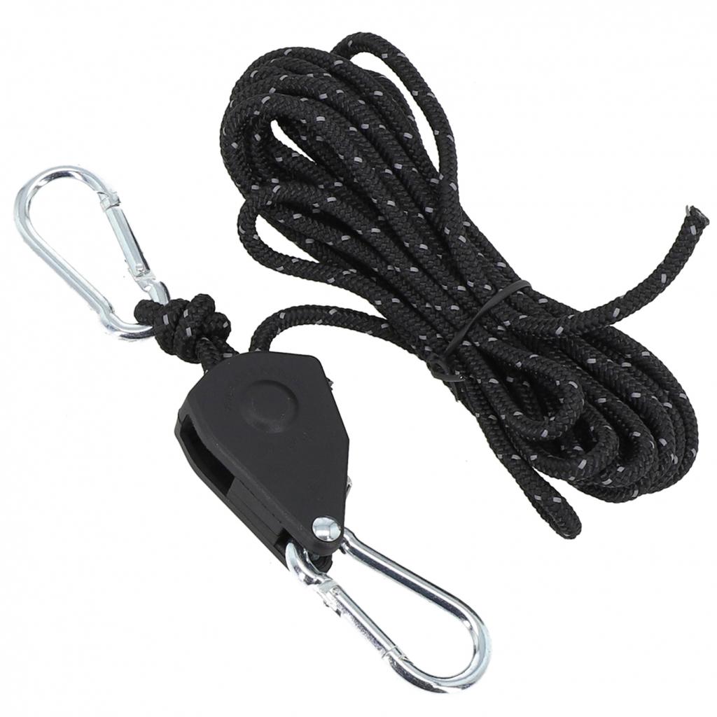 Ratchet Hanger Rope Stainless Steel+nylon Tent Pulley 100g