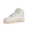 Nike Air Force 1 07 Mid White Canvas Женские кроссовки Summit-White Pearl-White Black DZ4866-121