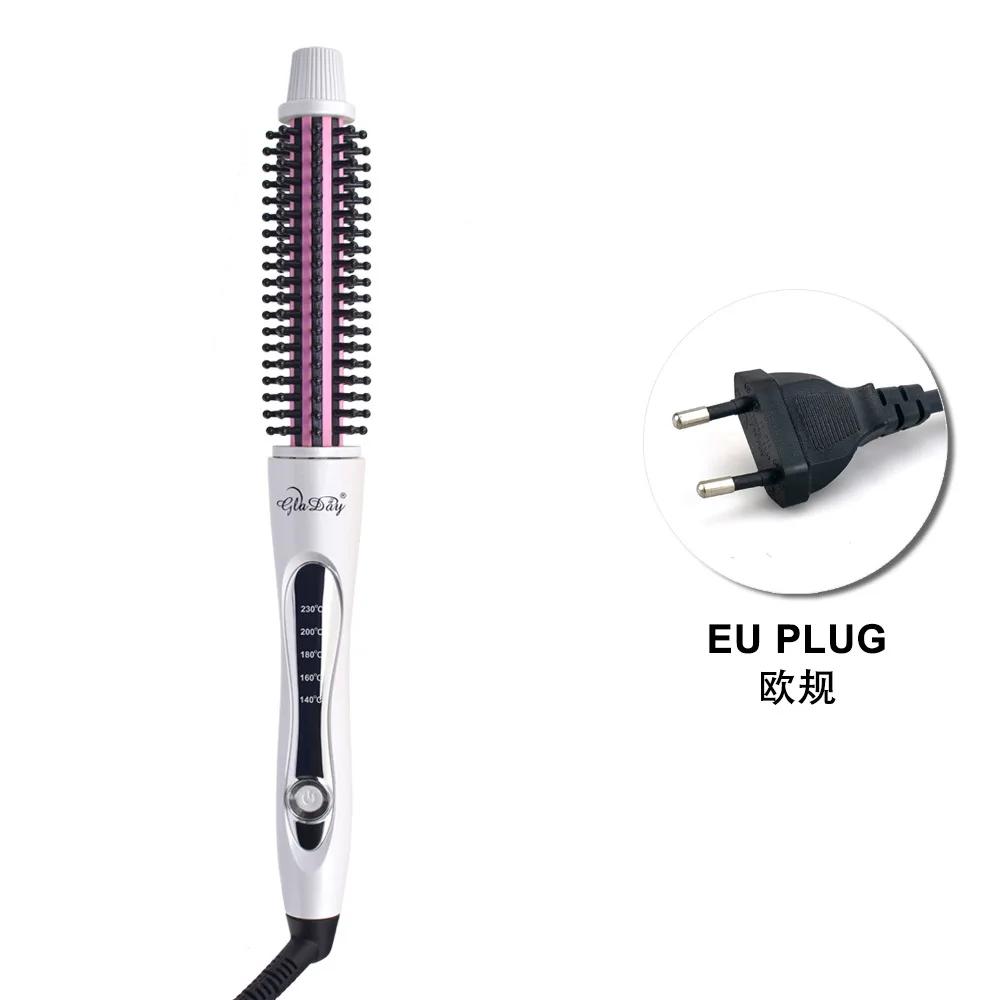 Bestseller Household Electric Curling Comb Dual-purpose Women's Curly Hair Lazy Short Hair Care Fluffy Perm Hair Buckle Inward