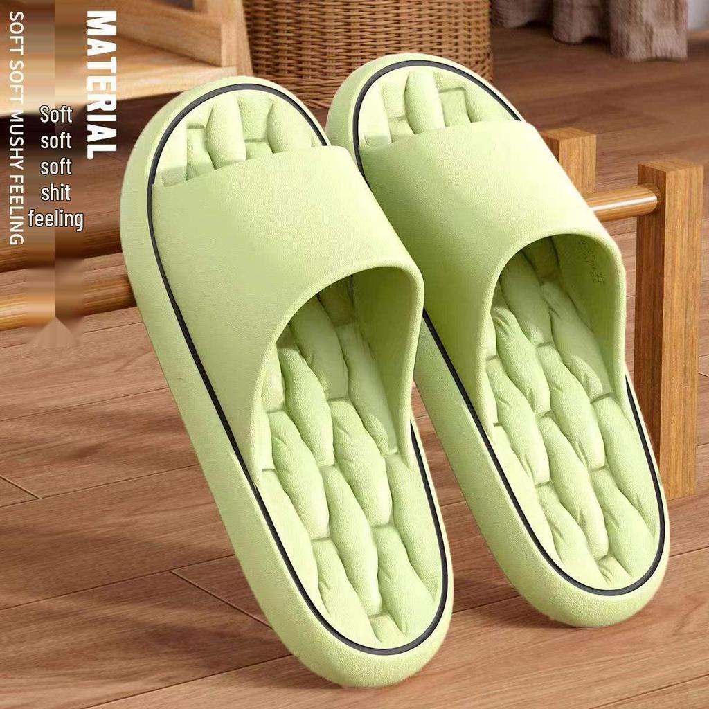 Мужские нескользящие домашние тапочки 2024 - Крутые комнатные тапочки для ванной, надеваемые одним движением, с дезодорирующим эффектом