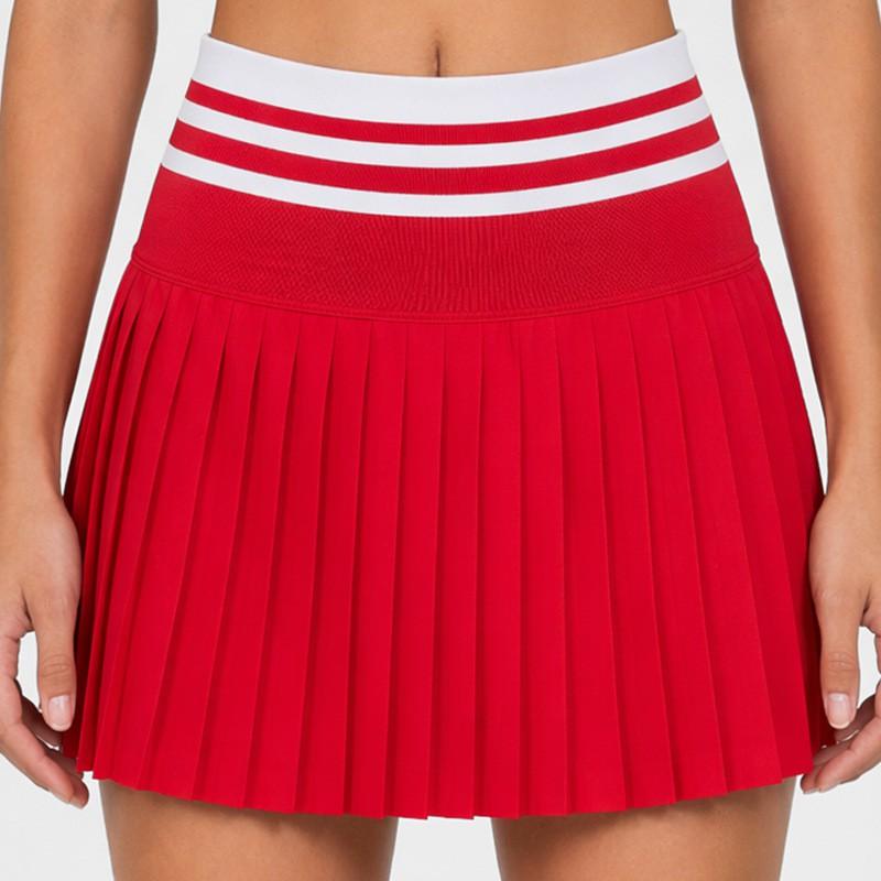 Womens Athletic Skort With Built-in Shorts Tennis Badminton Running Yoga Sportswear