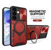 Чехол-книжка с защитным стеклом для Samsung A55 5G A35 A54 A14 A34 A24 A53 A13 A73 A33 A52 A12 Магнитный держатель для телефона
