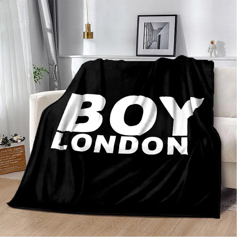 Уникальное одеяло в британском панк-стиле с логотипом B-BOY LONDON Eagle, напечатанное на фланели, для дивана, декоративное постельное белье, плед