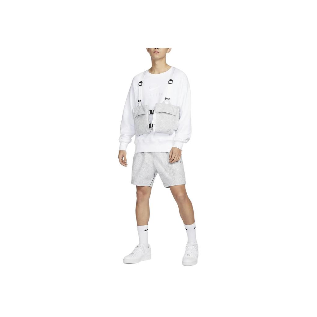 Nike Sportswear Tech Pack Logo Embroidered Double Snap Pocket Vest Men Vests Light-Smoke-Grey DX9404-084