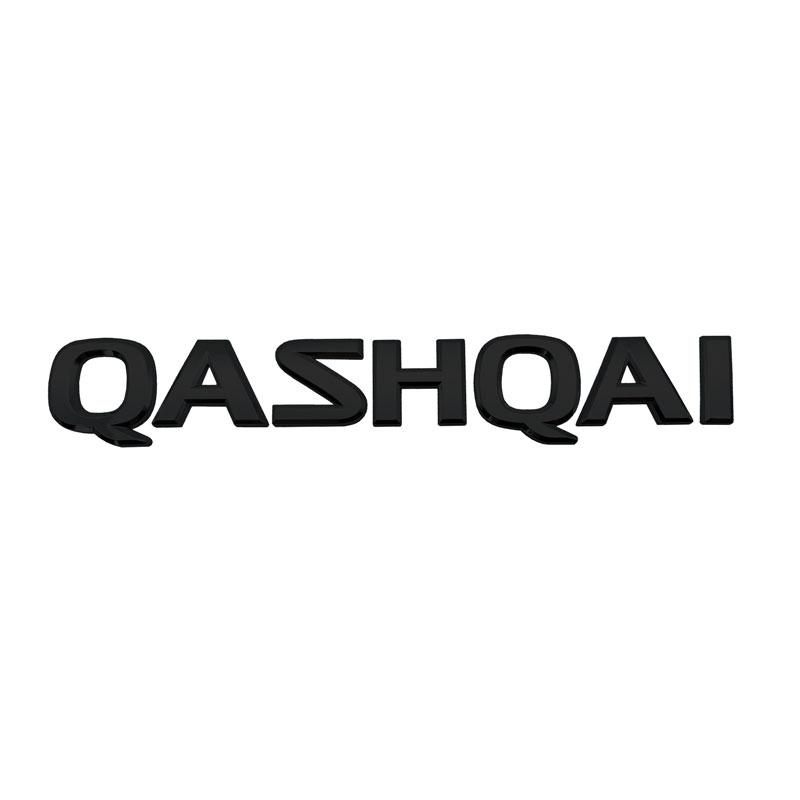 Новая 3D наклейка на кузов автомобиля из АБС-пластика, логотип с буквой QASHQAI, эмблема на задний багажник автомобиля, автоаксессуары