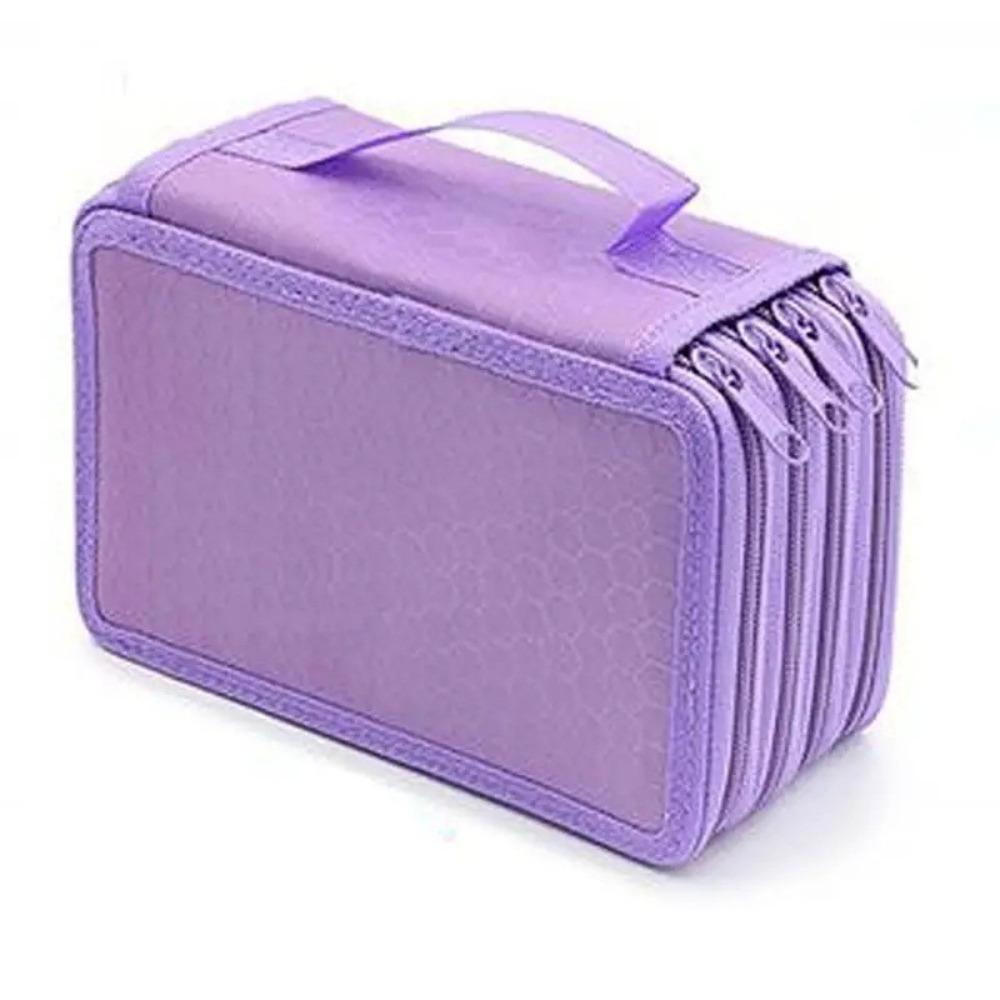 Waterproof Pen Bag Oxford Cloth Stationery Storage Bag Zipper Design Pen Pouch  Students