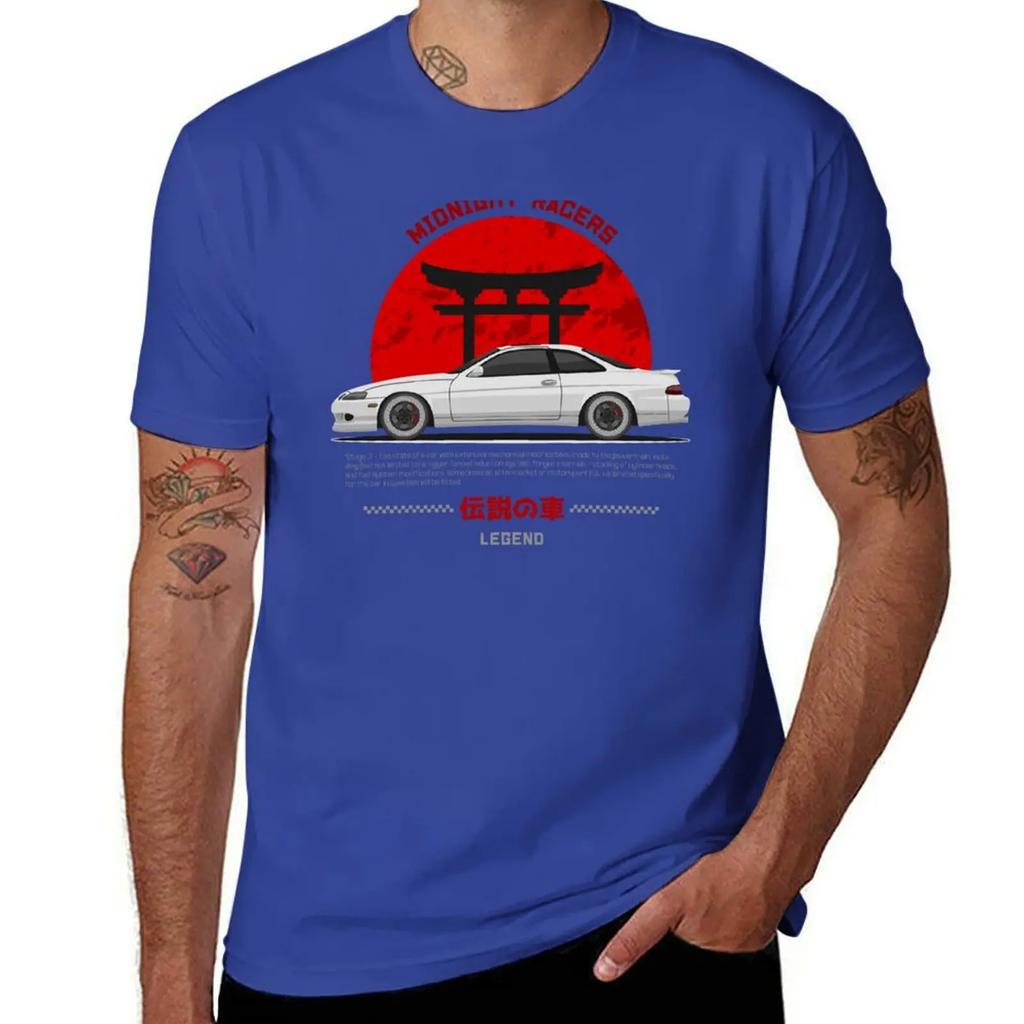 Tuner White Soarer SC JDM T-Shirt Aesthetic Clothing Sweat Man T Shirt Mens White T Shirts