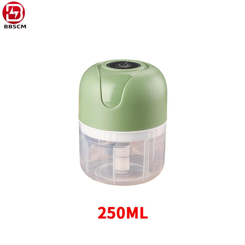 Mini Vegetable Cutter Chopper Garlic Masher Crusher Usb Rechargeable Ginger Meat Food Processor Kitchen Gadget