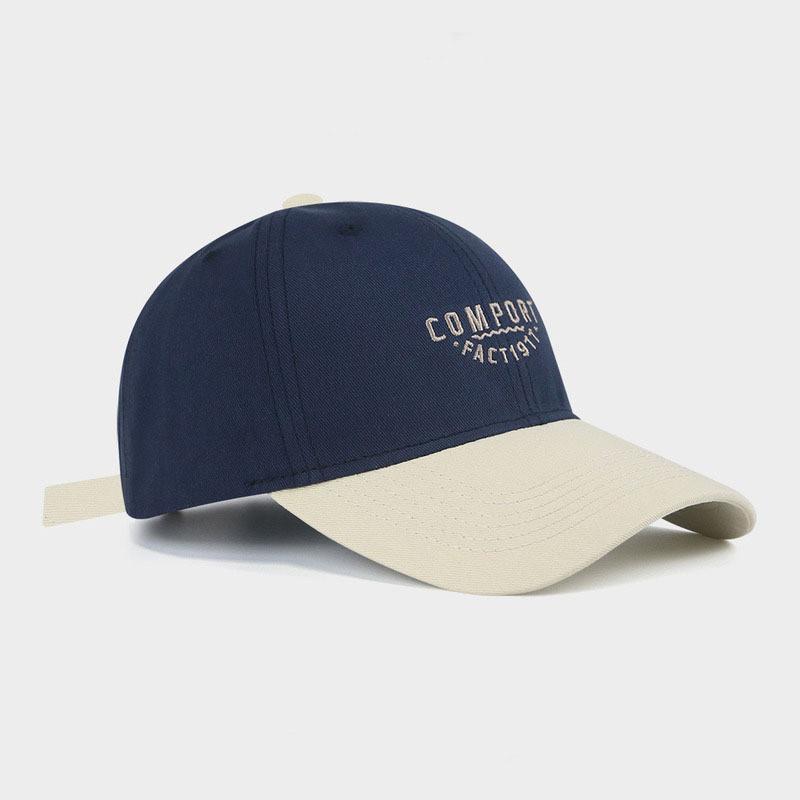 Cotton Baseball Cap For Women Men With Wide Brim Sun Protection Summer Casual Fashion