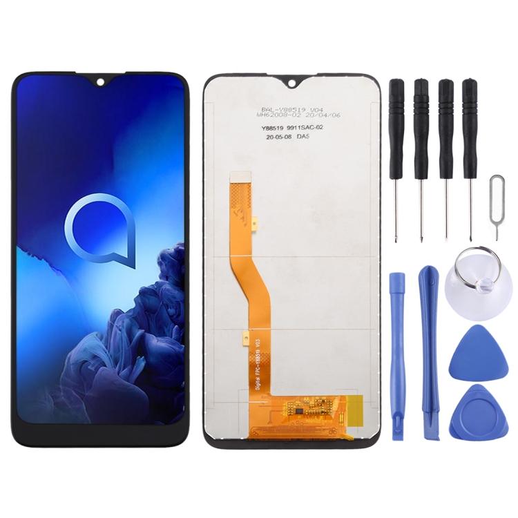 OEM ЖК-экран для Alcatel 1SE 2020 / 5030 с дигитайзером в сборе (черный)