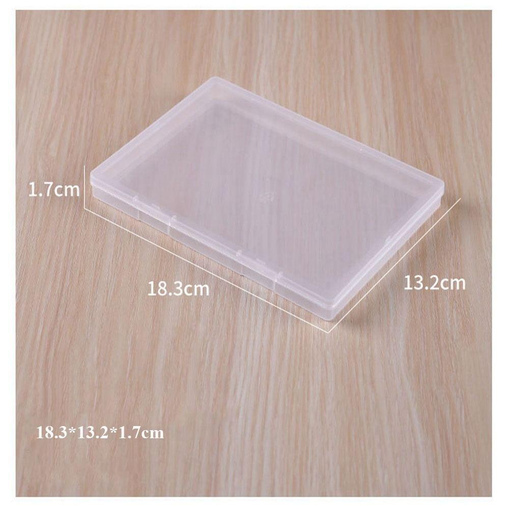 Аксессуары Квадратные упаковочные коробки Мелкие предметы Чехол Прозрачная коробка для хранения Ювелирных изделий Контейнер для бусин