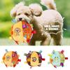 Plush Handle Dog Toys Bite Resistant Dog Chewing Ball Interactive Ball Dog Toy Pet Supplies