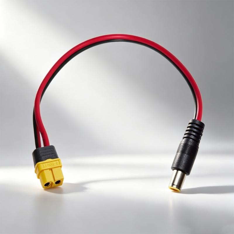 Кабель-адаптер DC7909 (папа) 14 AWG, 30 см / 100 см, шнур питания для портативной электростанции, подключение к солнечной панели