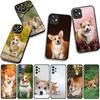 Для Samsung Galaxy A25 A37 A57 A12 A14 A31 A41 A50 A51 A70 A71 A72 A21S A04 M15 Note 20 9 8 10 Чехол Собака Питомец Корги Обои